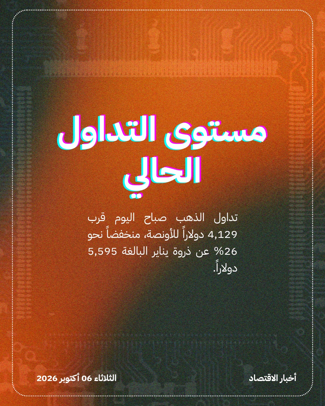 الذهب يهبط 26% عن ذروة يناير — الشريحة 2